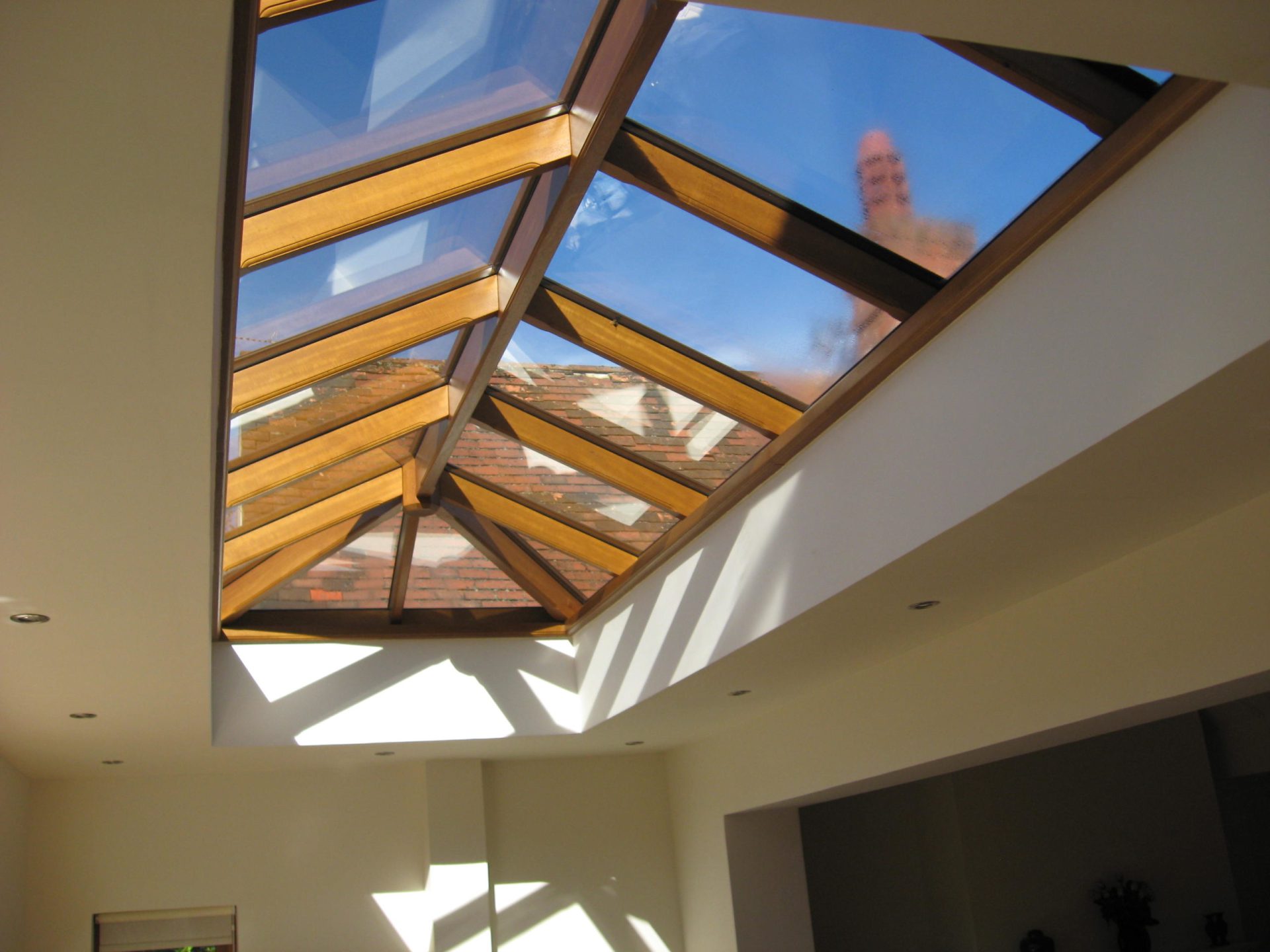 A Lantern roof of a conservatory