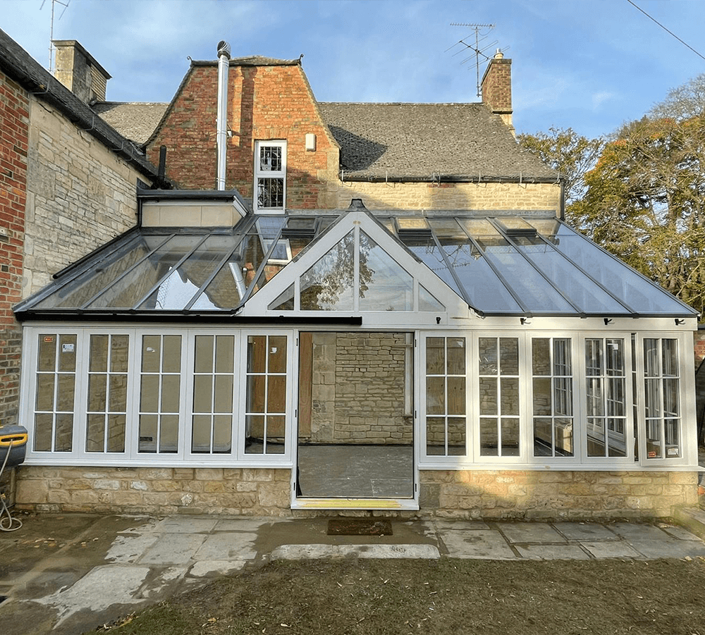 Lean-To Hardwood Conservatory Prestbury