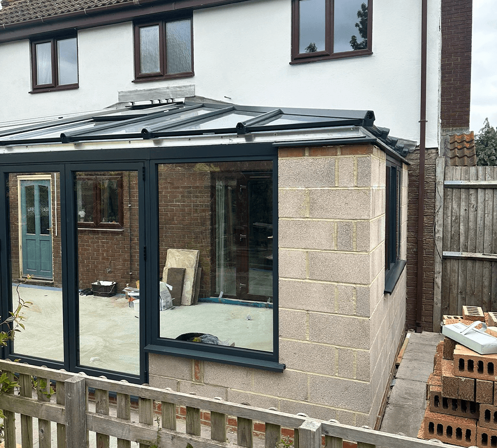 New Build Aluminium Conservatory