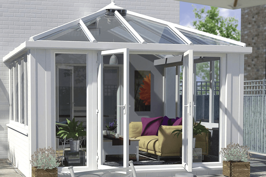 white conservatories Gloucestershire