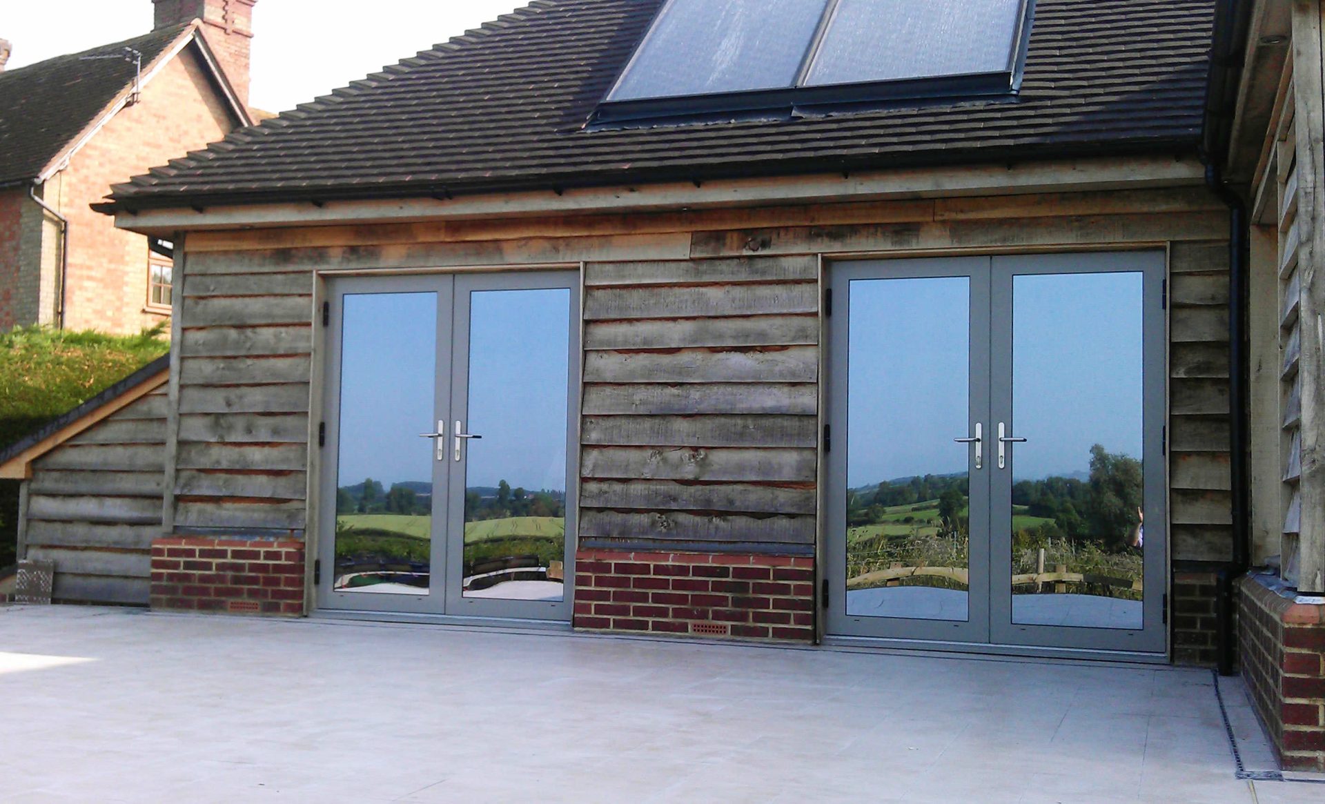 Aluminium French doors Cirencester