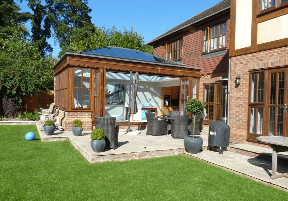 Oak framed conservatory Stroud