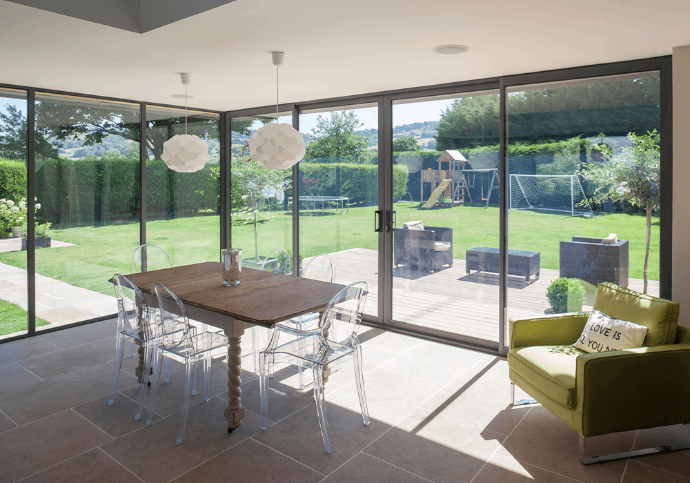 Aluminium glass door Cheltenham