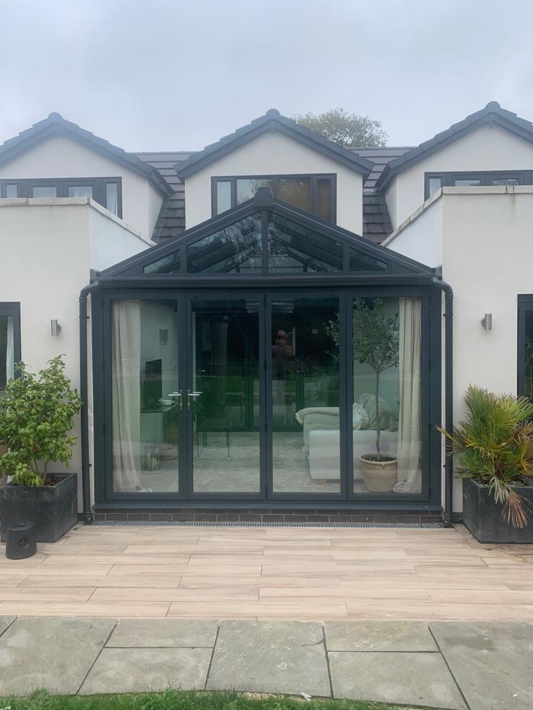 Gable Conservatory and Porch in Alcester