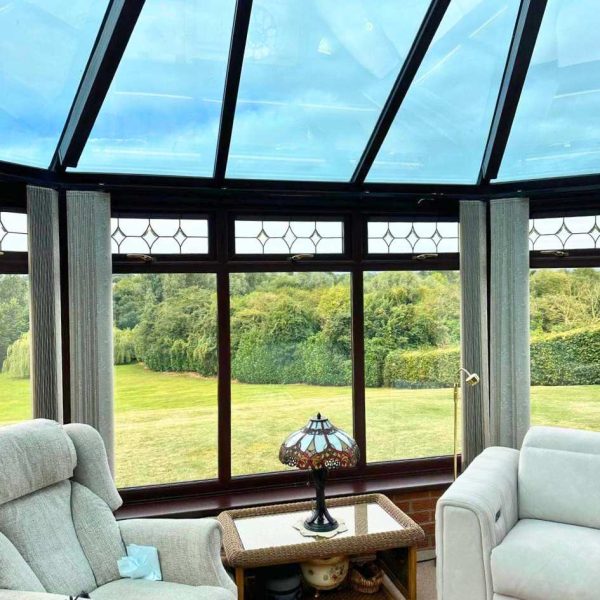 Beautiful aluminium conservatory