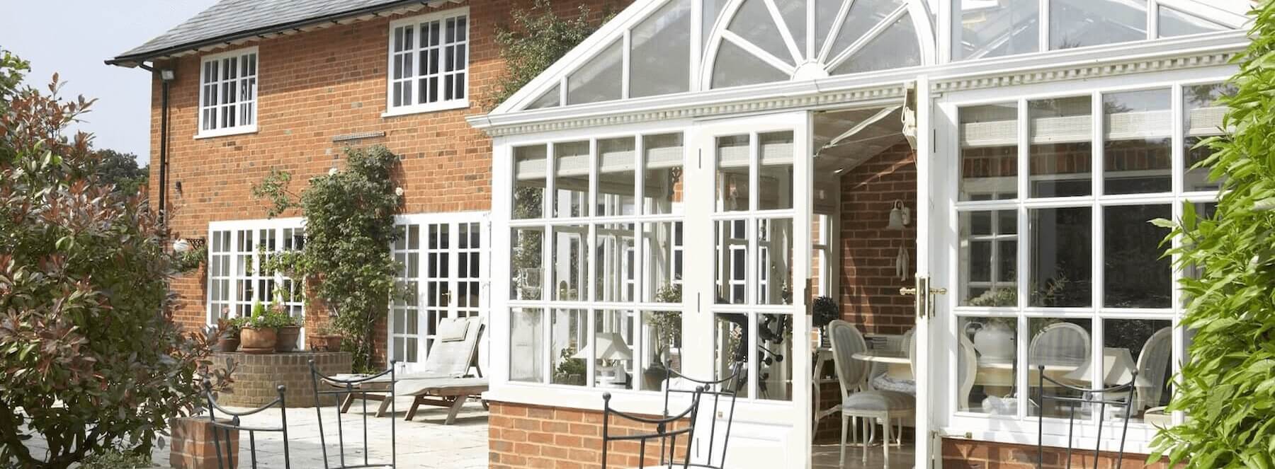 white conservatory