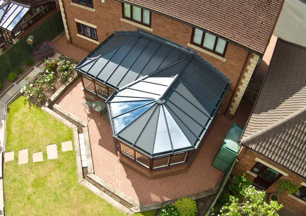 p shape conservatory