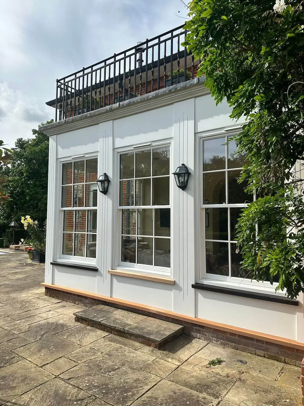 timber sunroom